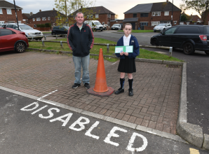 Father of 11-year-old girl 'disgusted' with police over disabled bay dispute