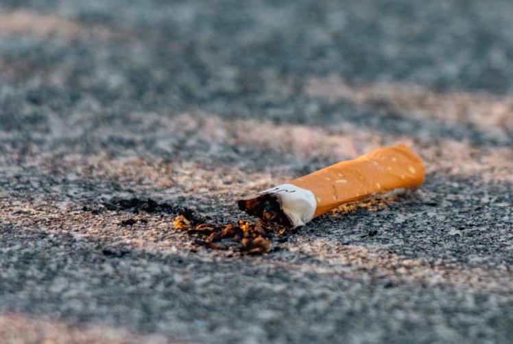 Cigarette butt