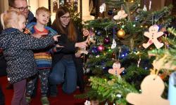 In pictures: Thousands tour dazzling trees at St Luke's Christmas Tree Festival
