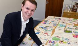 Maidenhead MP chooses winner and runners-up in Christmas card competition