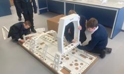 Maidenhead school students continue project constructing full-size electric race car