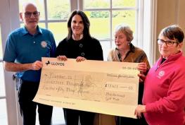 Generous donations help Maidenhead Golf Club raise £17,653 for counselling charity Generous donations help Maidenhead Golf Club raise £17,653 for counselling charity