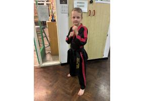 Cookham boy, 9, says achieving black belt in mixed martial arts felt 'like paradise'