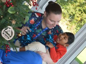 Alexander Devine announces Christmas Appeal launch with inspiring story of three-year-old Elikai