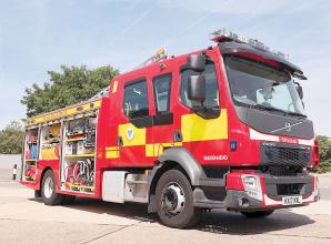 Fire crews attend scene of bathroom fire at Windsor property