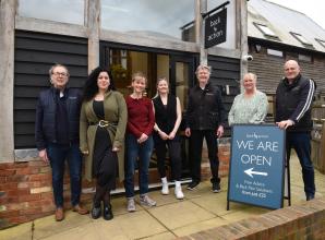 Back in Action: company returns to Cookham with open of 'sensational' new branch