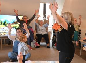 Play sessions at Sonning Common care home bring together generations