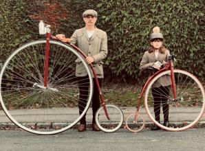 Henley youngster follows in father&rsquo;s tracks to become penny-farthing prodigy