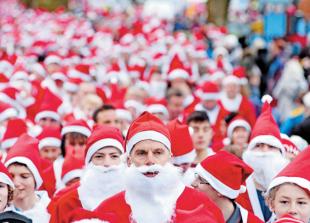 Self-styled Santas, sign up to lurch and lumber through Marlow