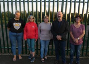 Over 1,700 people sign petition over spiked fence around car park Over 1,700 people sign petition over spiked fence around car park