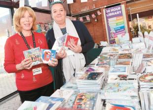 Charity Christmas cards on sale at Maidenhead Library