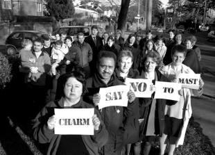 Remember When: Castle Hill fight against phone mast