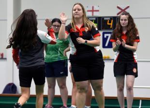 England triumph in British Isles Indoor Bowls Council&rsquo;s Women&rsquo;s u25s competition