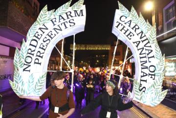 In pictures: Crowds gather as colourful Lantern Parade returns in Maidenhead