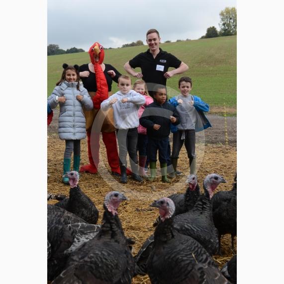 A Fight for George event, involving children taking part in activities at Copas Farm. Kings Coppice Farm, Grubwood Lane, Cookham