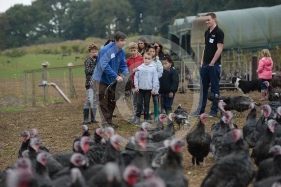 A Fight for George event, involving children taking part in activities at Copas Farm. Kings Coppice Farm, Grubwood Lane, Cookham