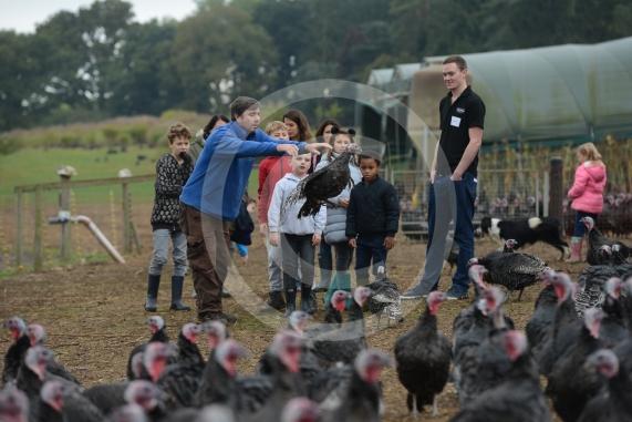A Fight for George event, involving children taking part in activities at Copas Farm. Kings Coppice Farm, Grubwood Lane, Cookham