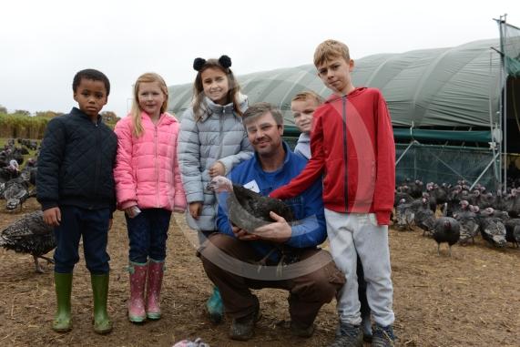 A Fight for George event, involving children taking part in activities at Copas Farm. Kings Coppice Farm, Grubwood Lane, Cookham