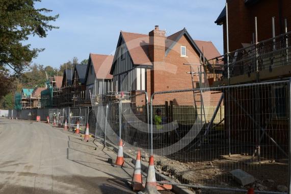 Building works at the old Skindells site and further up the river at the old paper mill site. Taplow