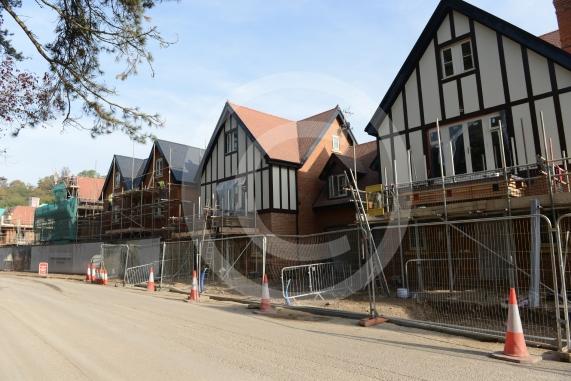 Building works at the old Skindells site and further up the river at the old paper mill site. Taplow