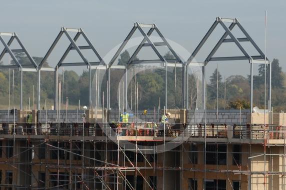 Building works at the old Skindells site and further up the river at the old paper mill site. Taplow