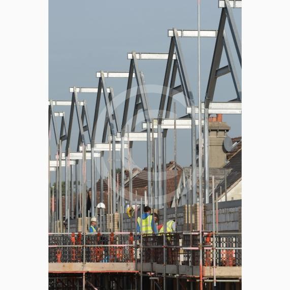 Building works at the old Skindells site and further up the river at the old paper mill site. Taplow