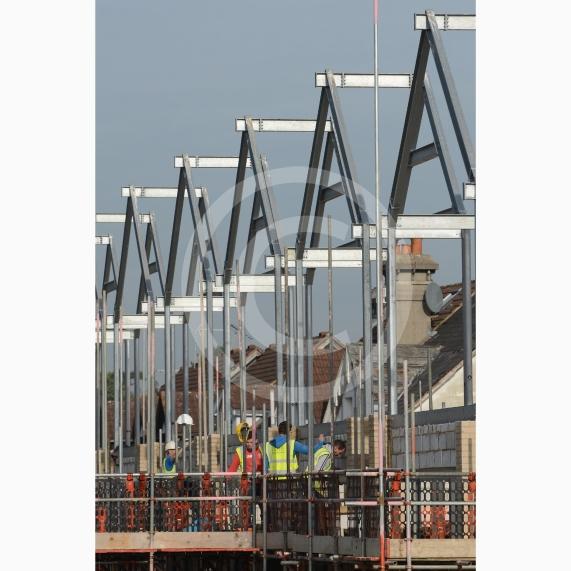 Building works at the old Skindells site and further up the river at the old paper mill site. Taplow