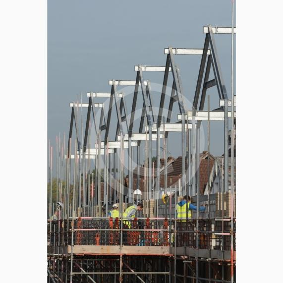 Building works at the old Skindells site and further up the river at the old paper mill site. Taplow