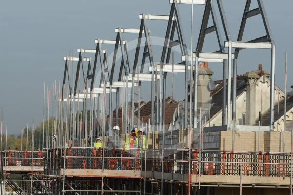Building works at the old Skindells site and further up the river at the old paper mill site. Taplow