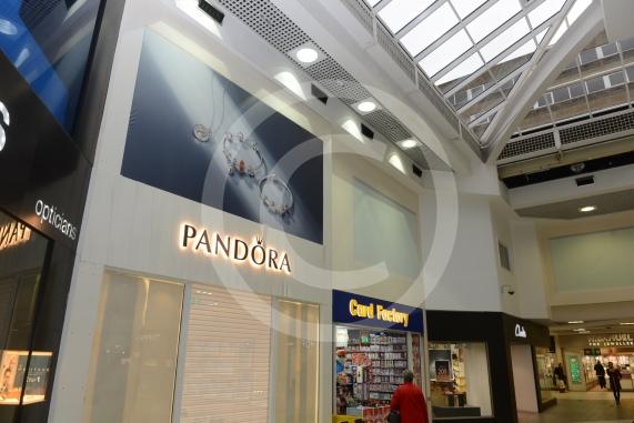 Pandora shop opening in the The Nicholsons Centre,Maidenhead.