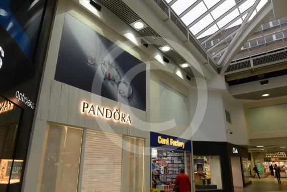 Pandora shop opening in the The Nicholsons Centre,Maidenhead.