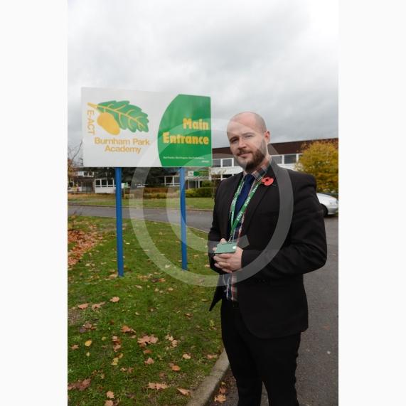 The E-ACT Burnham Park Academy, Opendale Road, Burnham. Head teacher James Hughes.