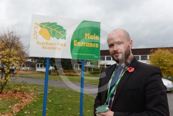 The E-ACT Burnham Park Academy, Opendale Road, Burnham. Head teacher James Hughes.