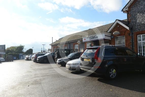 car park at Cookham station, Lower Road