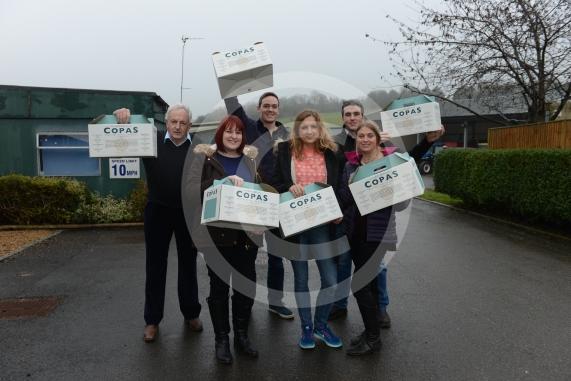 Copas Turkeys, Kings Coppice Farm, Grubwood Lane, Cookham. They&rsquo;re donating turkeys to the cracker appeal.