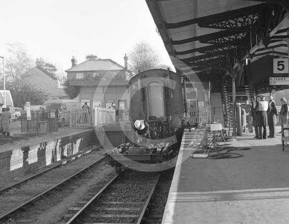 Train crash in Twyford - 19-12-1981