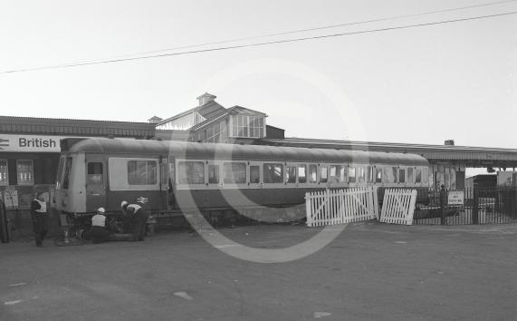 Train crash in Twyford - 19-12-1981