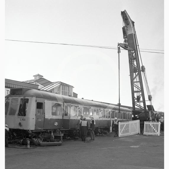 Train crash in Twyford - 19-12-1981