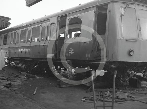 Train crash in Twyford - 19-12-1981