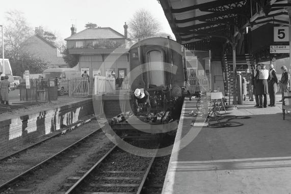 Train crash in Twyford - 19-12-1981