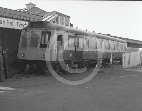 Train crash in Twyford - 19-12-1981