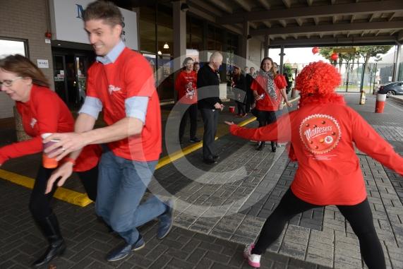 Associates and management from Mars are taking part in a Teasers Triathlon assault course to raise money. Mars, Dundee Rd, Slough.