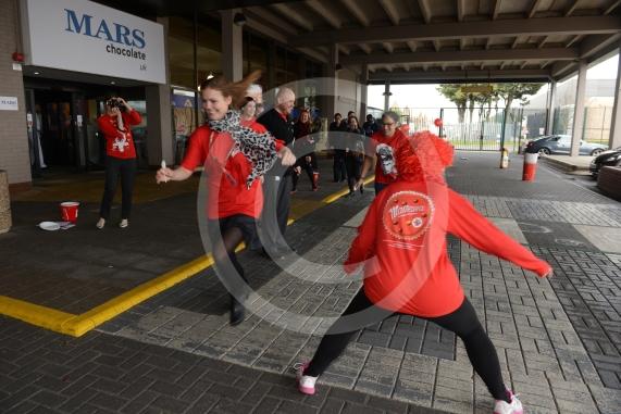 Associates and management from Mars are taking part in a Teasers Triathlon assault course to raise money. Mars, Dundee Rd, Slough.