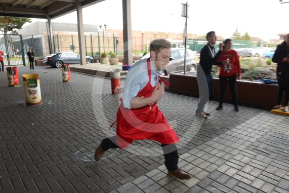 Associates and management from Mars are taking part in a Teasers Triathlon assault course to raise money. Mars, Dundee Rd, Slough.