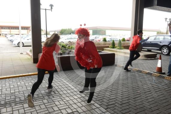 Associates and management from Mars are taking part in a Teasers Triathlon assault course to raise money. Mars, Dundee Rd, Slough.