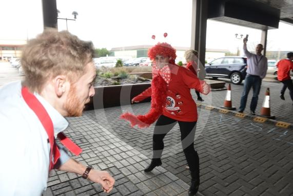 Associates and management from Mars are taking part in a Teasers Triathlon assault course to raise money. Mars, Dundee Rd, Slough.