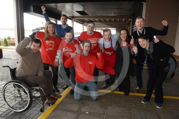 Associates and management from Mars are taking part in a Teasers Triathlon assault course to raise money. Mars, Dundee Rd, Slough.