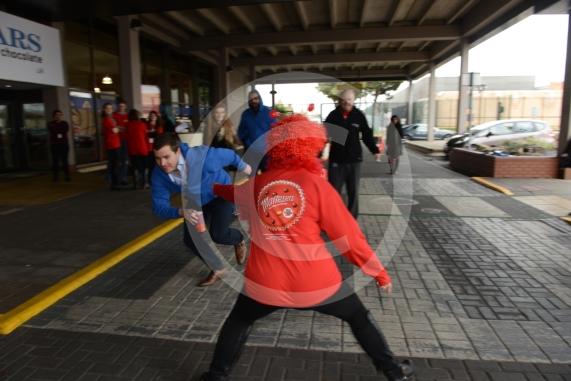 Associates and management from Mars are taking part in a Teasers Triathlon assault course to raise money. Mars, Dundee Rd, Slough.