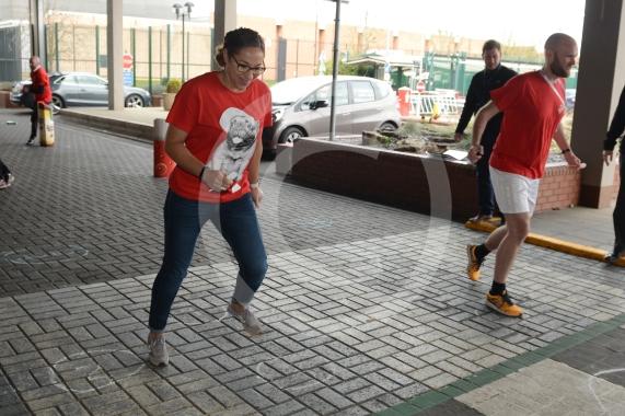 Associates and management from Mars are taking part in a Teasers Triathlon assault course to raise money. Mars, Dundee Rd, Slough.