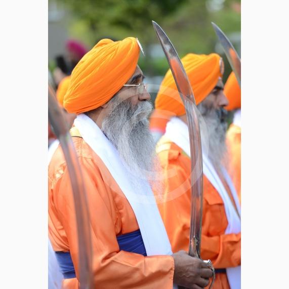 Nagar Kirtan procession in Slough starting at Singh Sabha Gurdwara and ending at Ramgarhia Gurdwara.